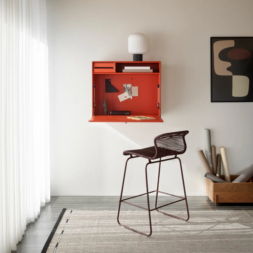 STUDIO skrivbord vägghängt, oat 158 Montana