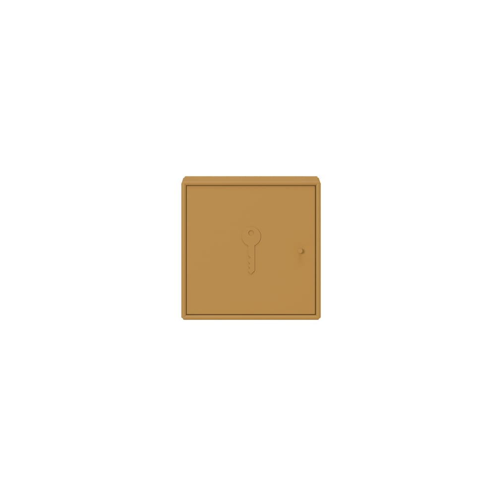Montana Unlock nyckelskåp amber 142, vägghängd | Skandinavisk Design | Skåp & Vitrinskåp | Gul