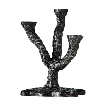 Ava ljusstake 22 cm - Antikgrå - MUUBS