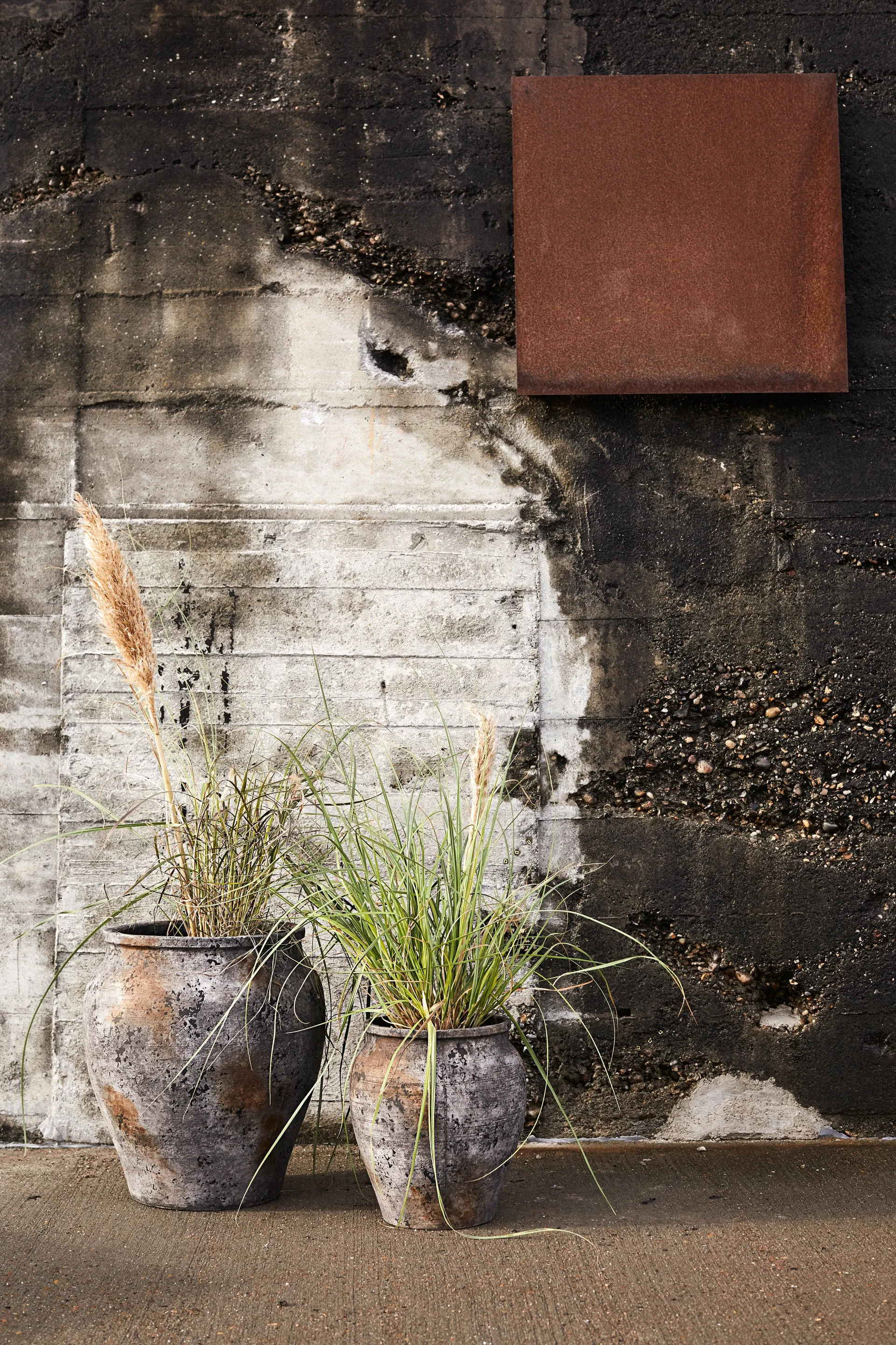 Hanja kruka h35 cm Ø31 cm, Rustic MUUBS