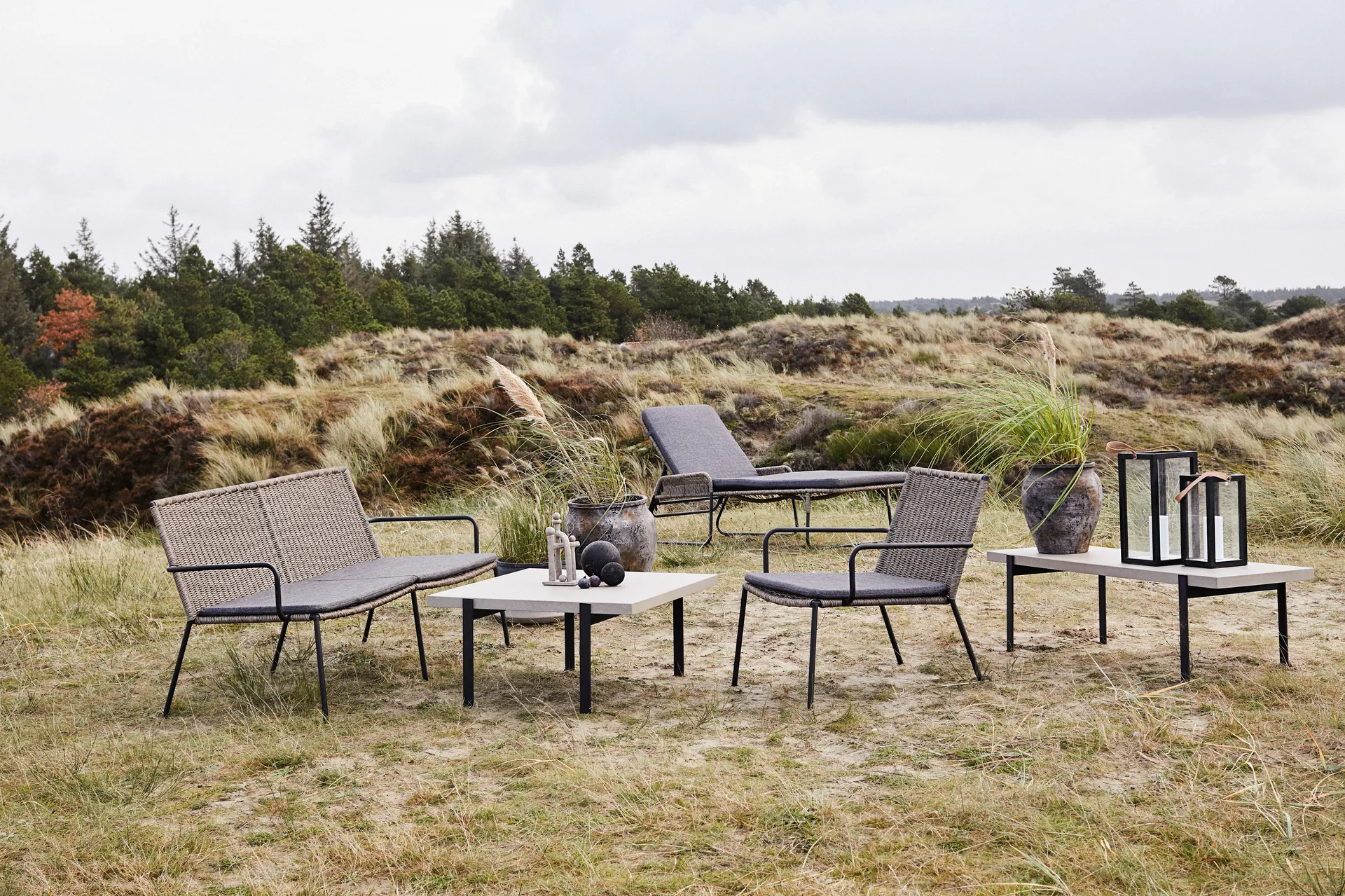 Hanja kruka h35 cm Ø31 cm, Rustic MUUBS