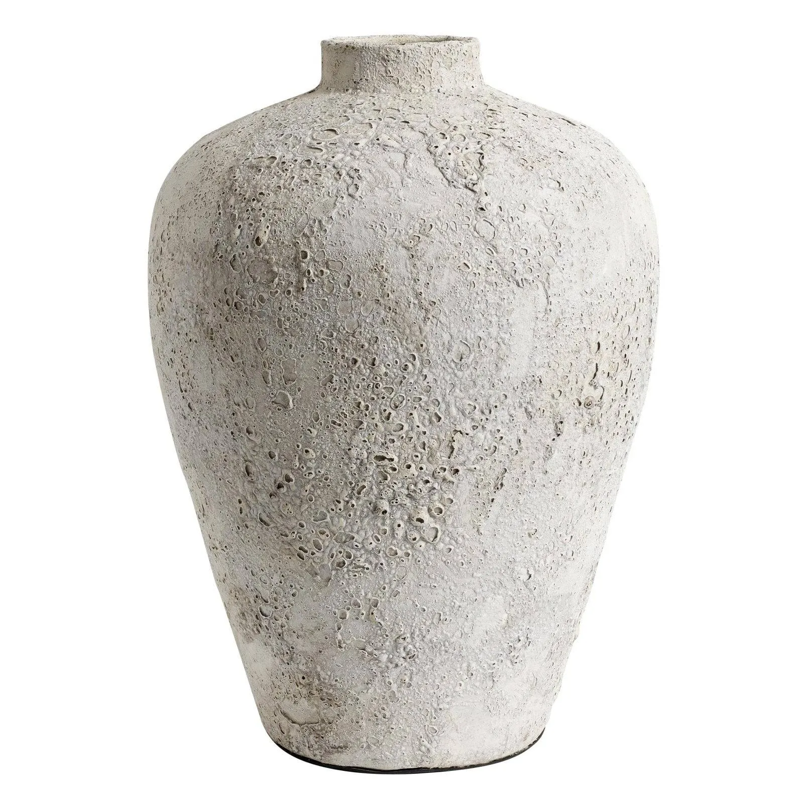 Luna kruka 40 cm, Grå-terracotta MUUBS
