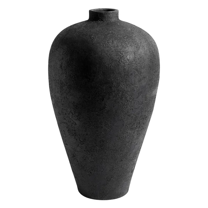 Luna kruka 80 cm - Svart-terracotta - MUUBS