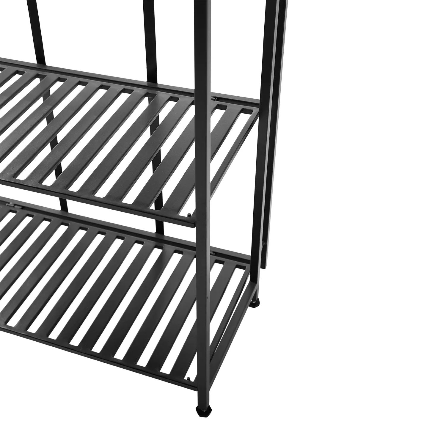 Manhattan High hylla 65,5x33x111 cm, Black MUUBS