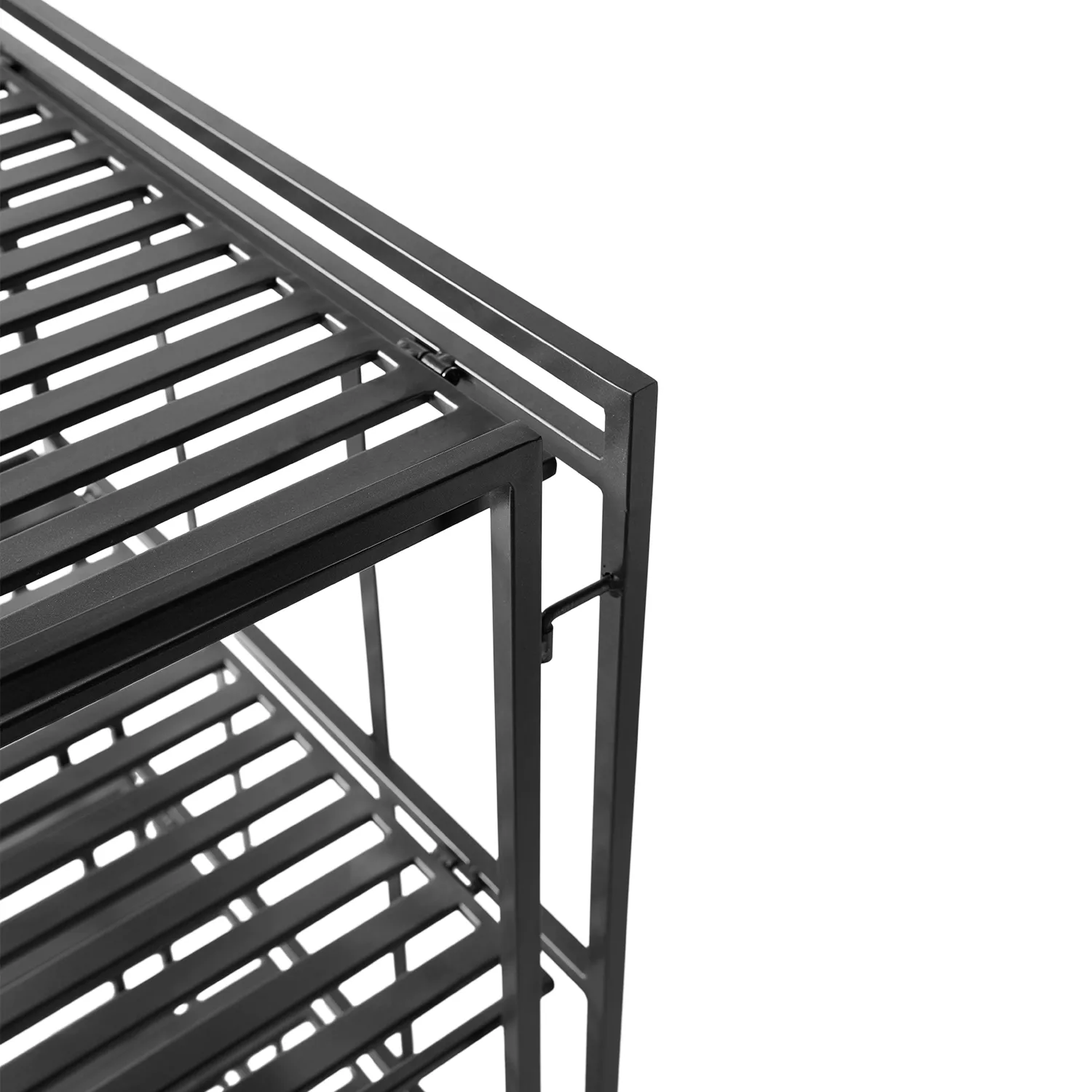 Manhattan High hylla 65,5x33x111 cm, Black MUUBS