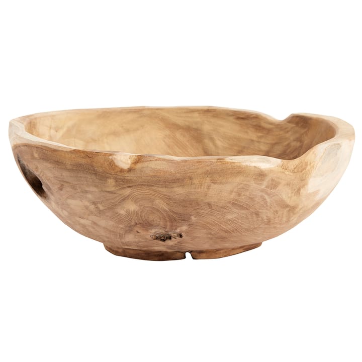 Muubs teak salladsskål 30 cm - Natur - MUUBS