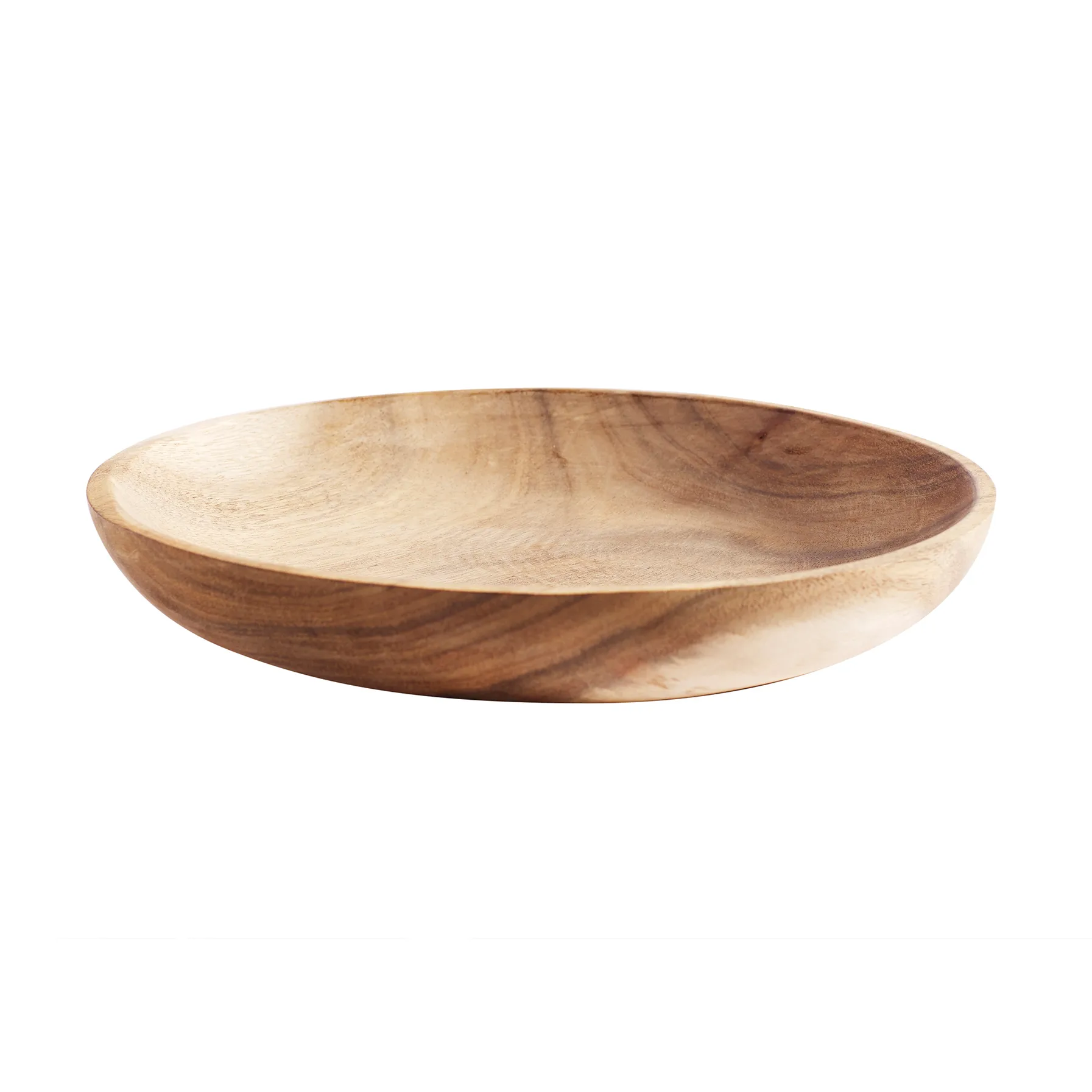 Muubs teak tallrik 18 cm, Natur MUUBS