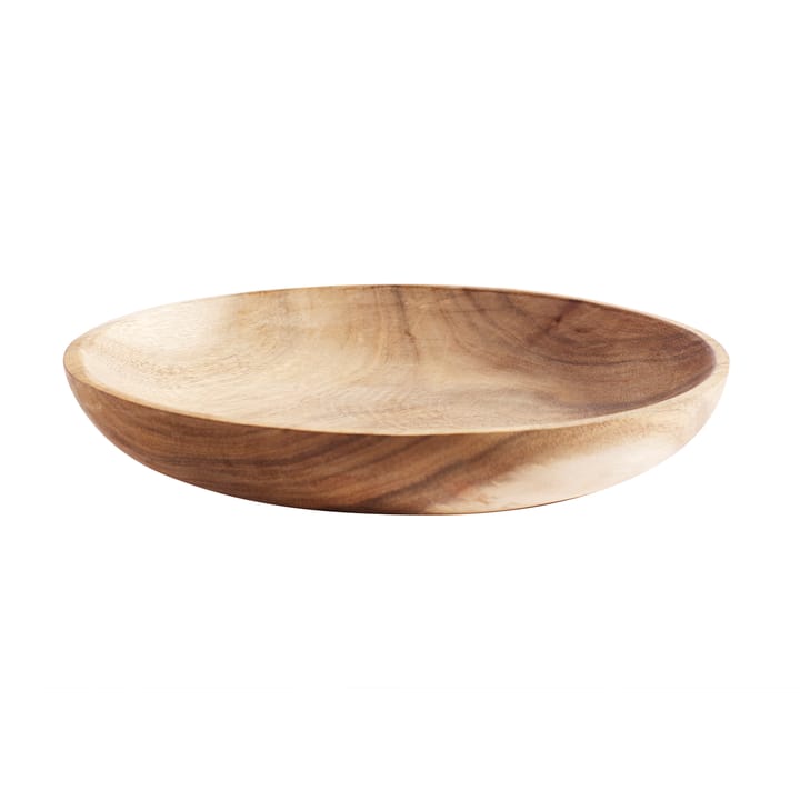 Muubs teak tallrik 18 cm - Natur - MUUBS