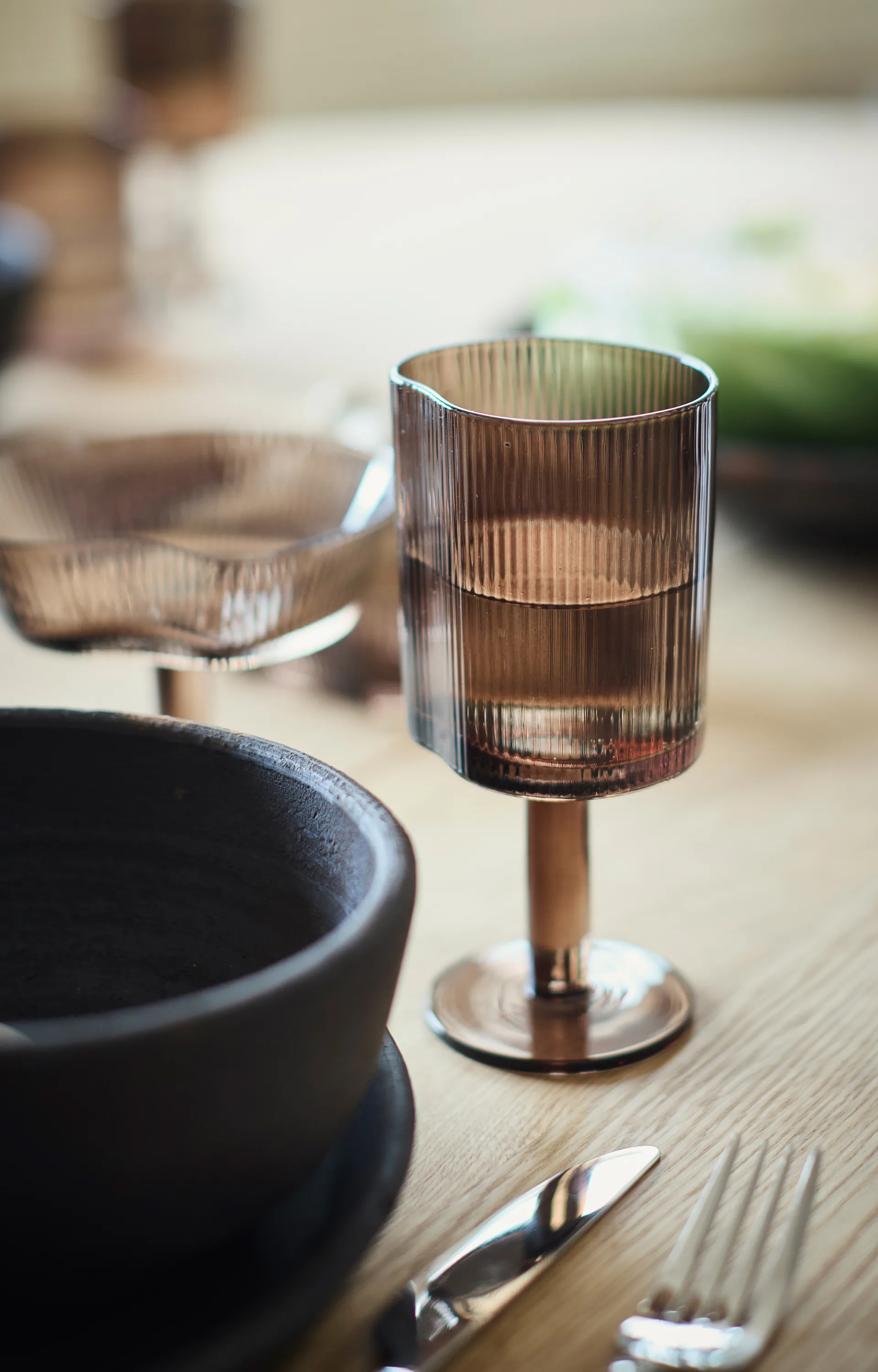 Ripe cocktailglas 15 cl, Smoked brown MUUBS