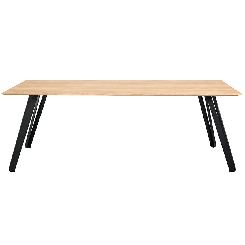 MUUBS Space matbord 220 cm Ek | Skandinavisk Design | Matbord | Beige