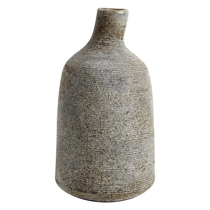 Stain vas large 26 cm - Grå-brun - MUUBS