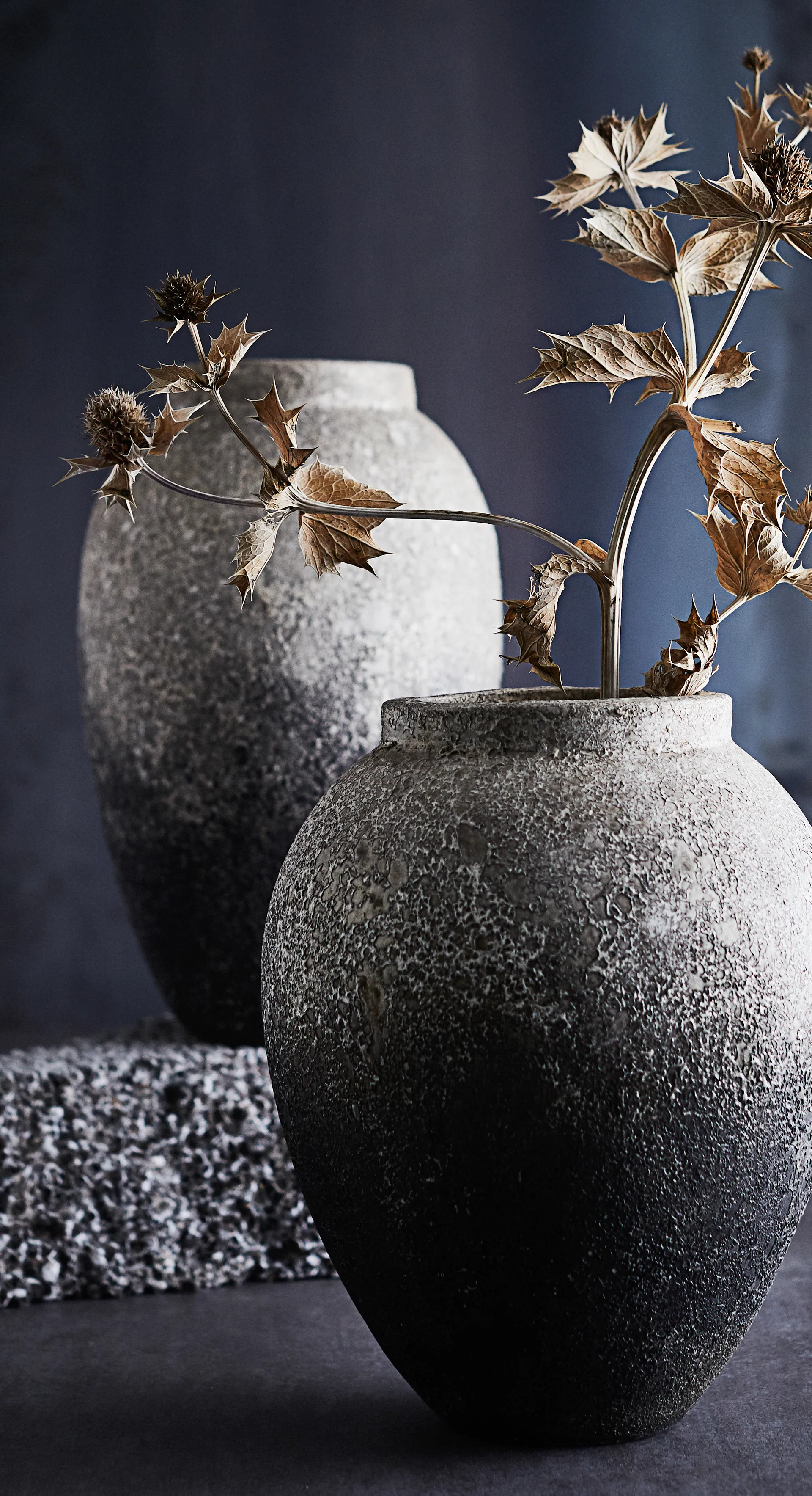 Story kruka h28 cm Ø23 cm, Grå MUUBS