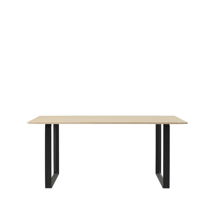 70/70 matbord 170x85 cm - Oak veener-Plywood-Black - Muuto