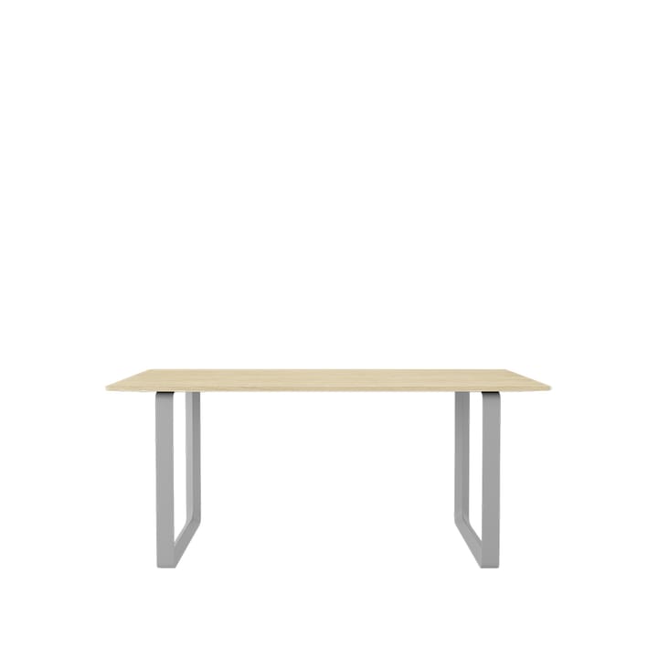 70/70 matbord 170x85 cm - Solid oak-Grey - Muuto