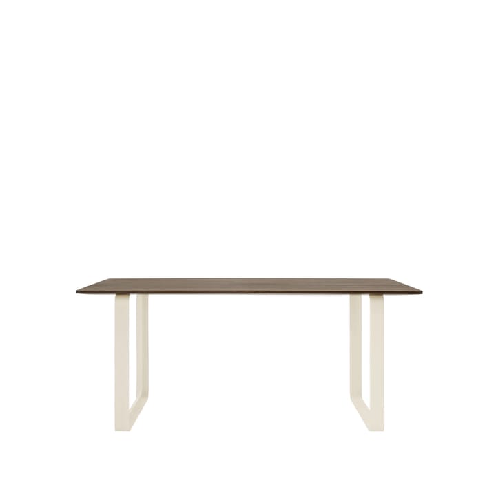 70/70 matbord 170x85 cm - Solid smoked oak-Sand - Muuto