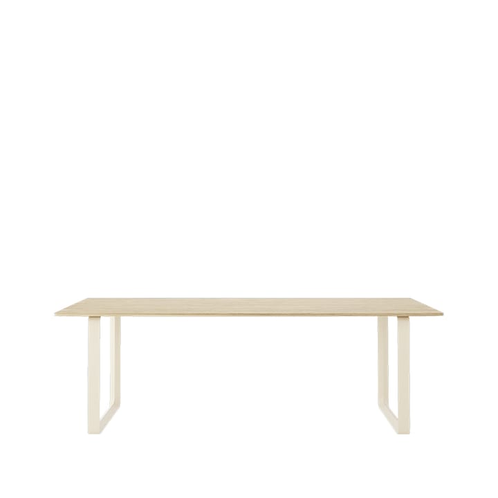 70/70 matbord 225x90 cm - Solid oak-Sand - Muuto