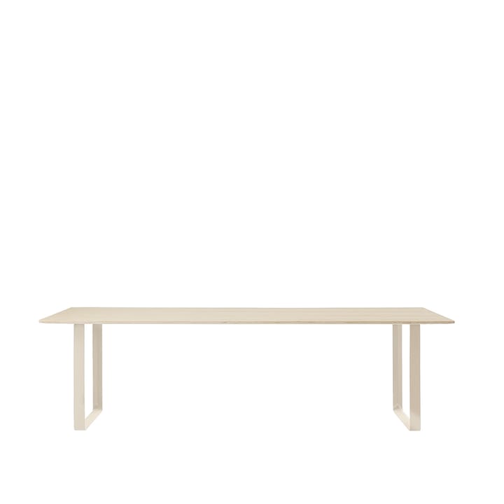 70/70 matbord 255x108 cm - Oak veener-Plywood-Sand - Muuto