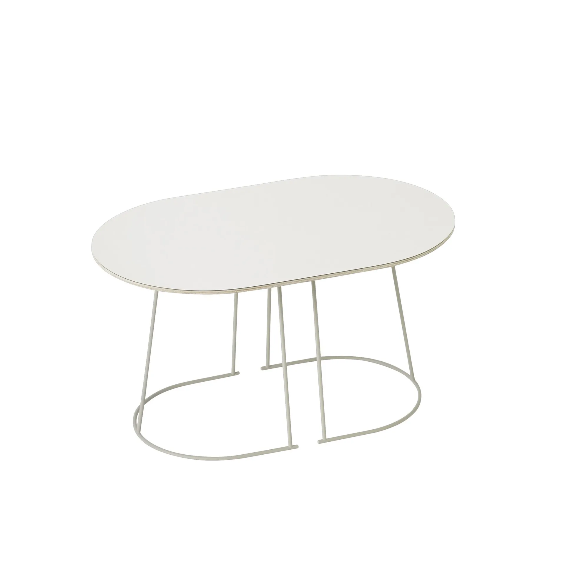 Airy soffbord small, Off-white nanolaminate Muuto