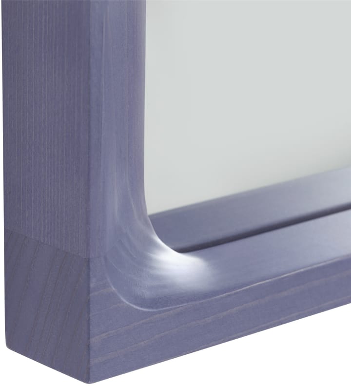 Arced spegel 80x55 cm, Light lilac Muuto