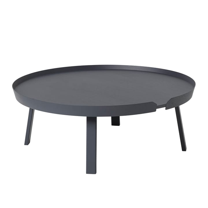 Around sidobord extra large - Anthracite - Muuto