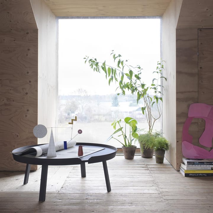 Around sidobord extra large, Anthracite Muuto