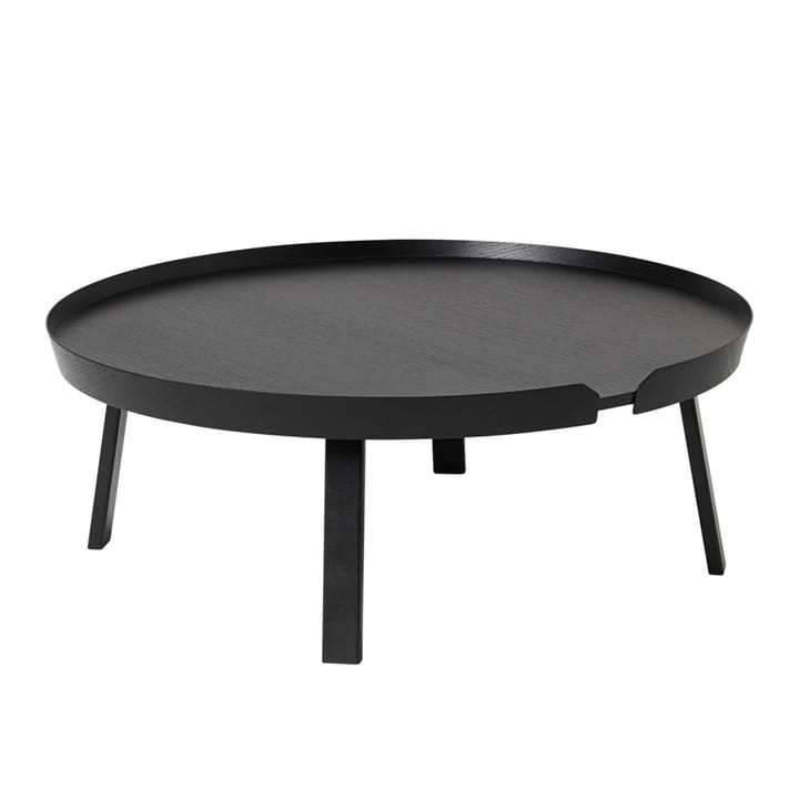 Around sidobord extra large - Black - Muuto