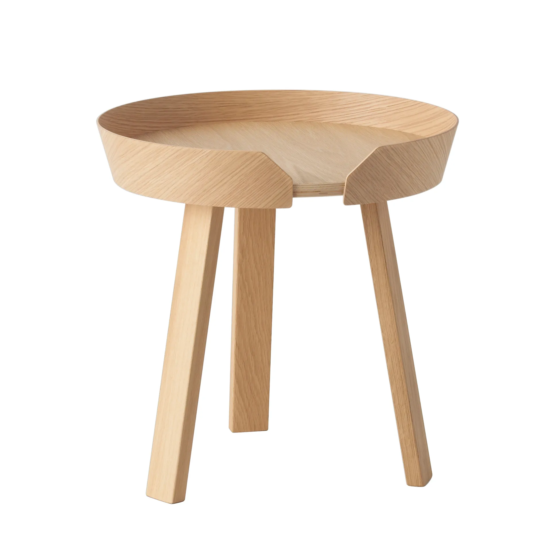 Around sidobord small, Oak Muuto