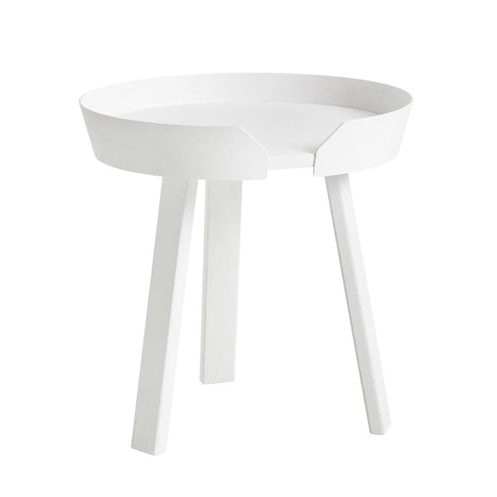 Around sidobord small - White - Muuto