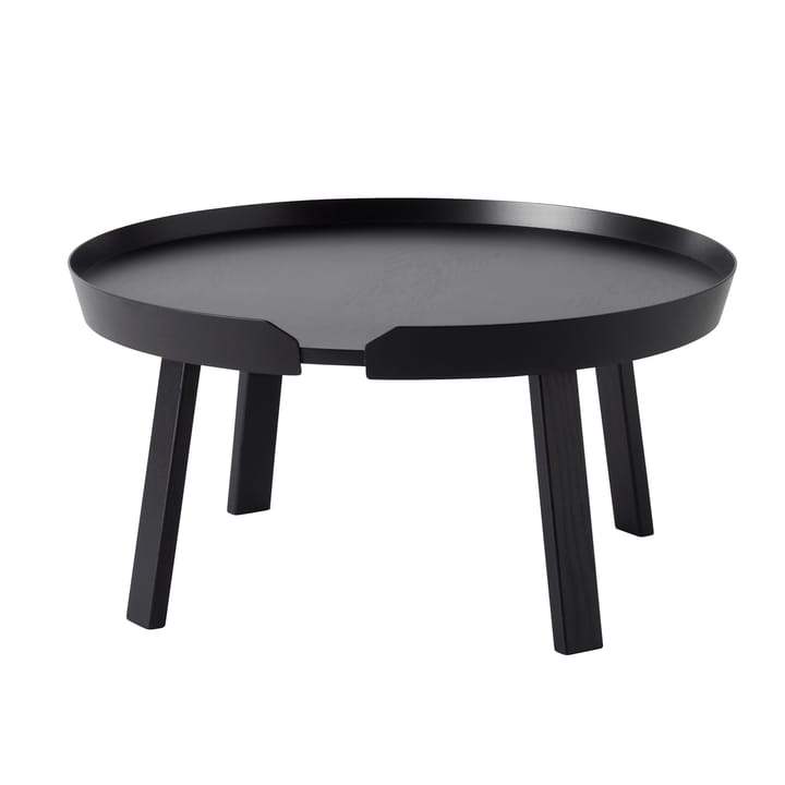 Around soffbord large - Black - Muuto