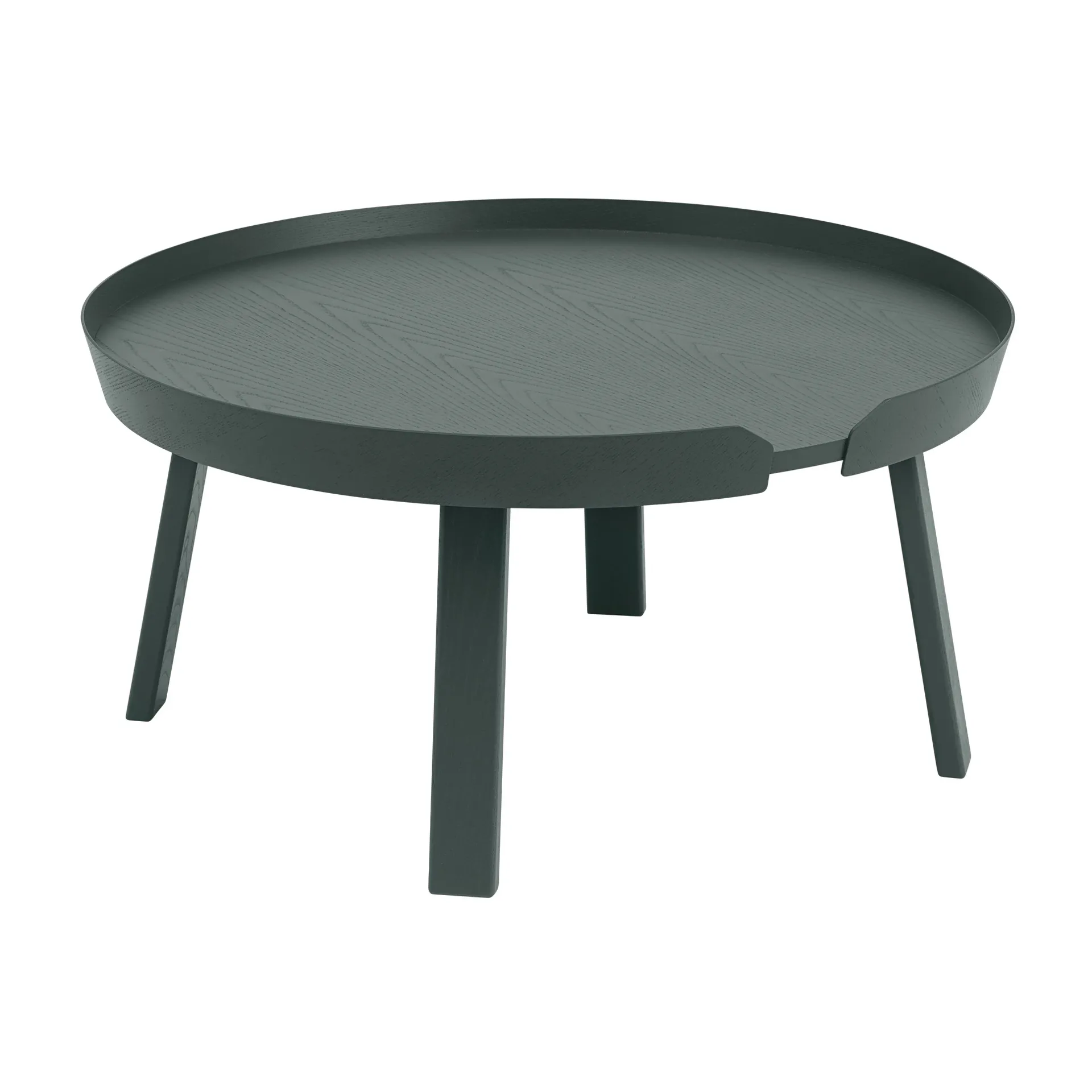Around soffbord large, Dark green Muuto