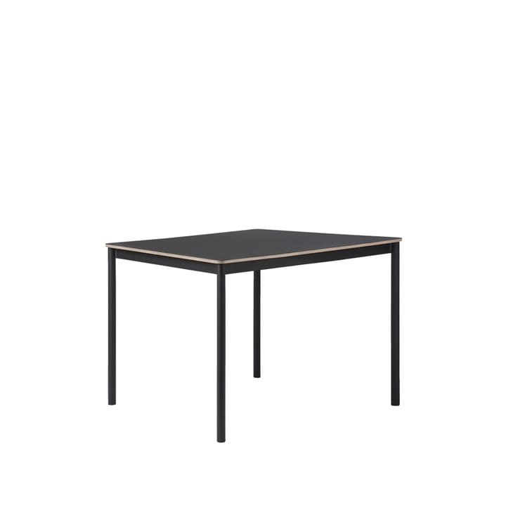 Base matbord - black, plywoodkant, 140x80cm - Muuto