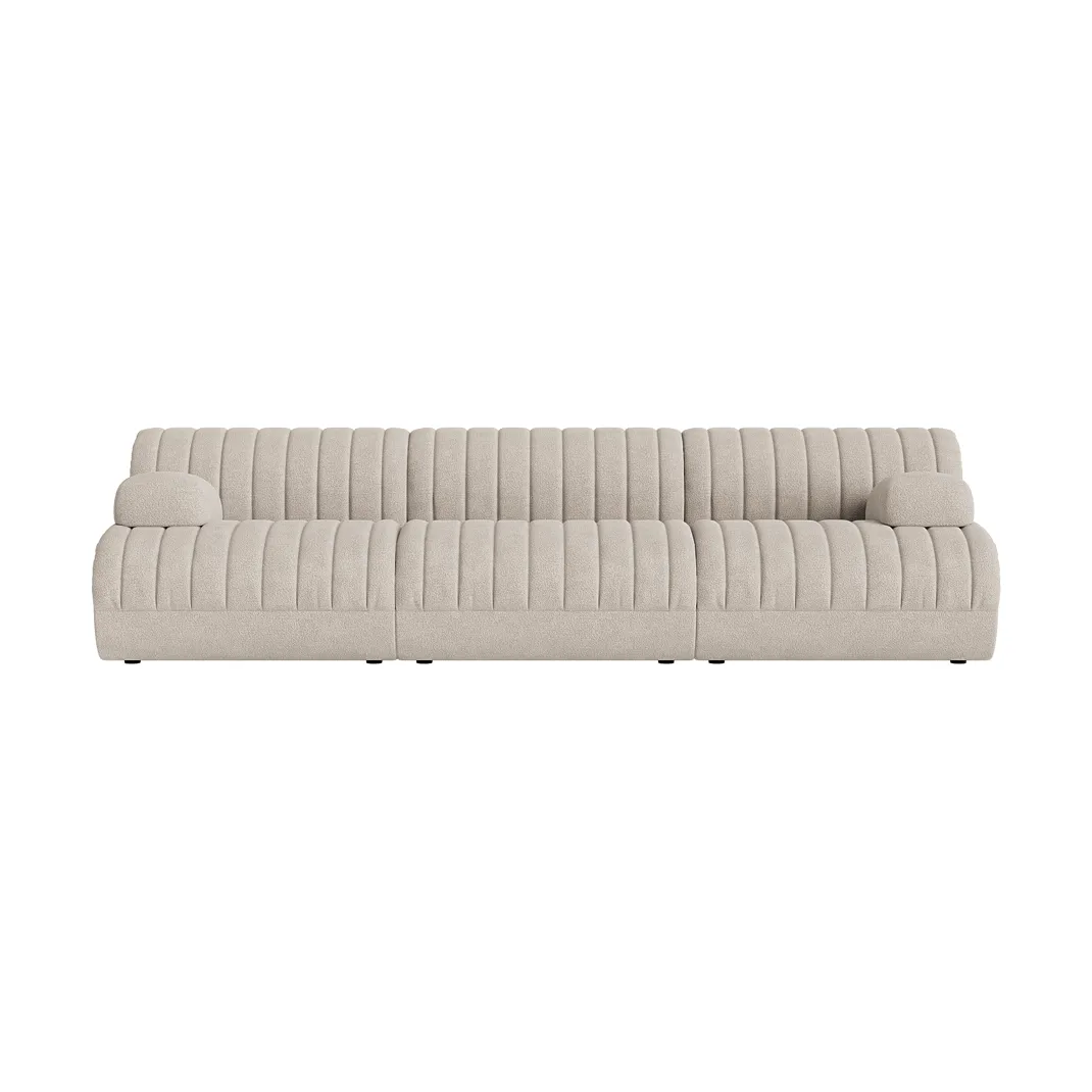 Coltre modulsoffa, Konfiguration 2, turf-sand, 3-sits Muuto
