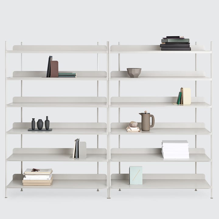 Compile configuration 1 hyllsystem, Grey Muuto
