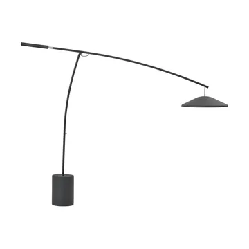 Contra golvlampa - Anthracite black-concrete, 188 cm - Muuto