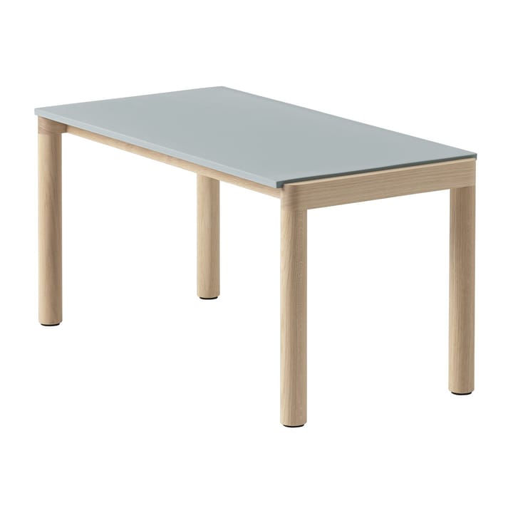 Couple 1 Plain soffbord 40x84x40 cm - Pale blue-oak - Muuto