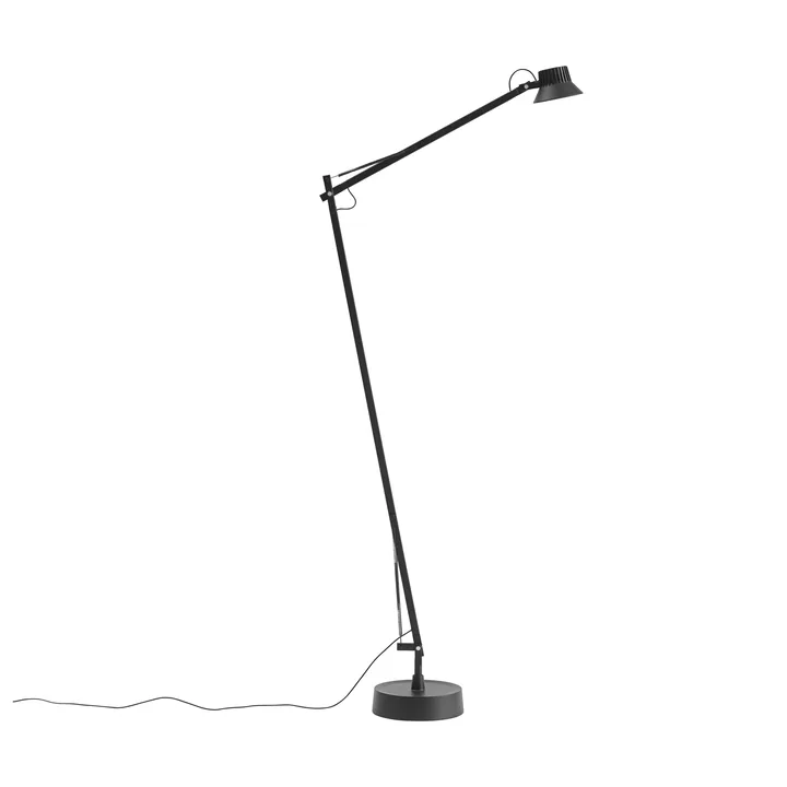 Dedicate golvlampa - Black, 112 cm - Muuto