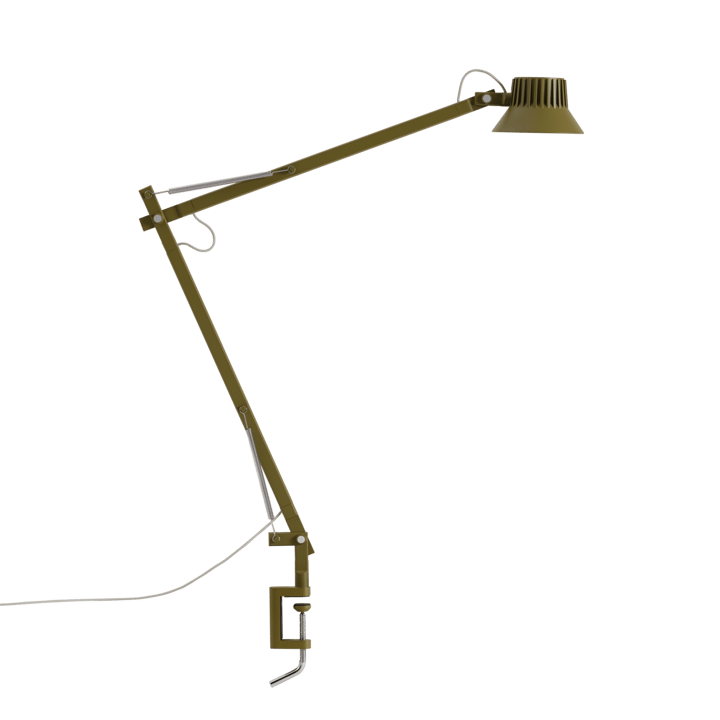 Dedicate L2 bordslampa med klämma - Brown Green - Muuto
