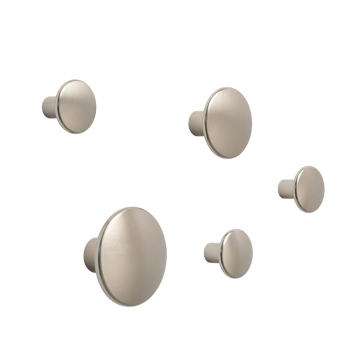 Dots Metal 5-pack - Taupe - Muuto