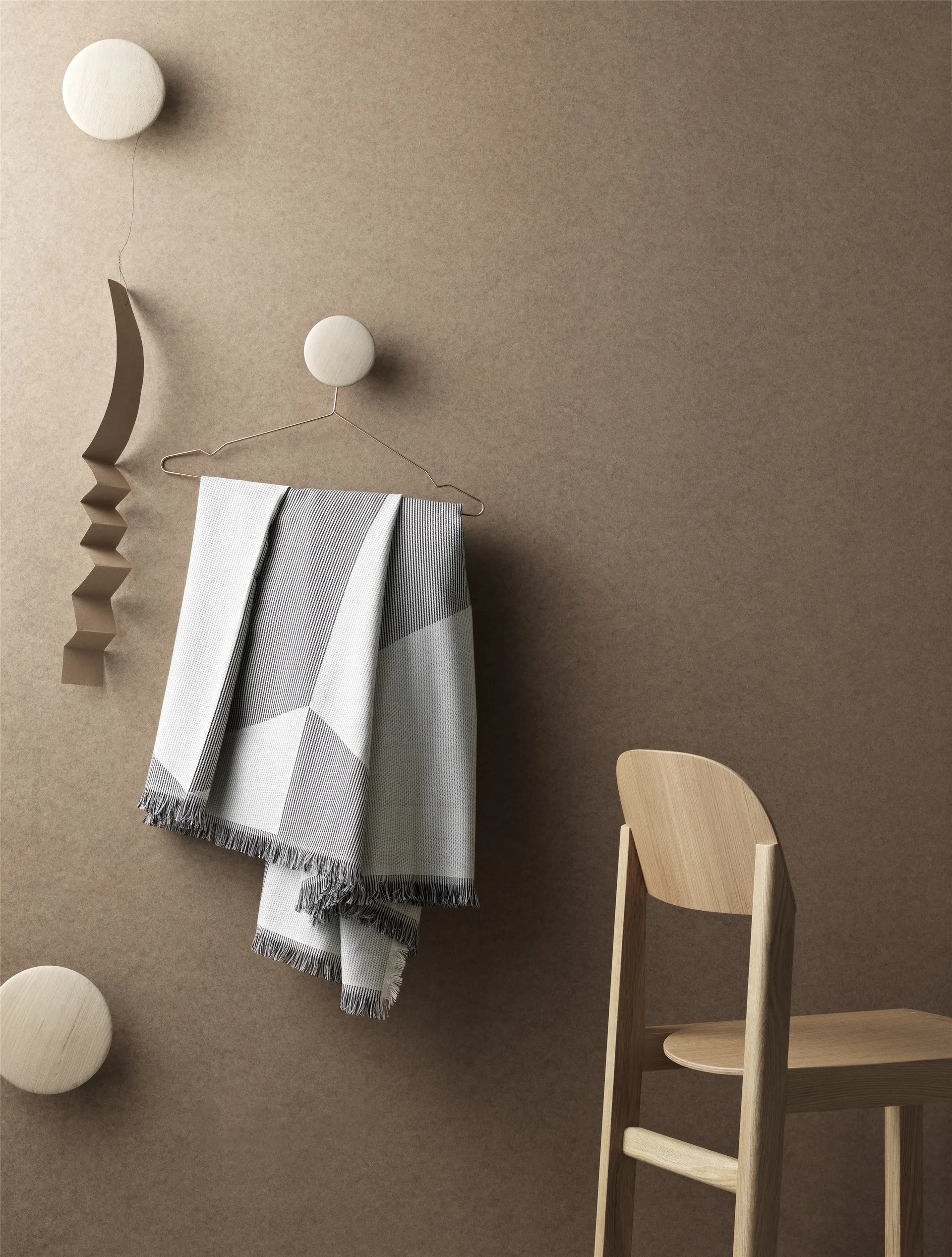 Dots Wood 5-pack, Oak Muuto