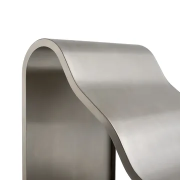 Dream View bänk - Borstat stål, 60 cm - Muuto