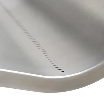 Dream View bänk - Borstat stål, 60 cm - Muuto