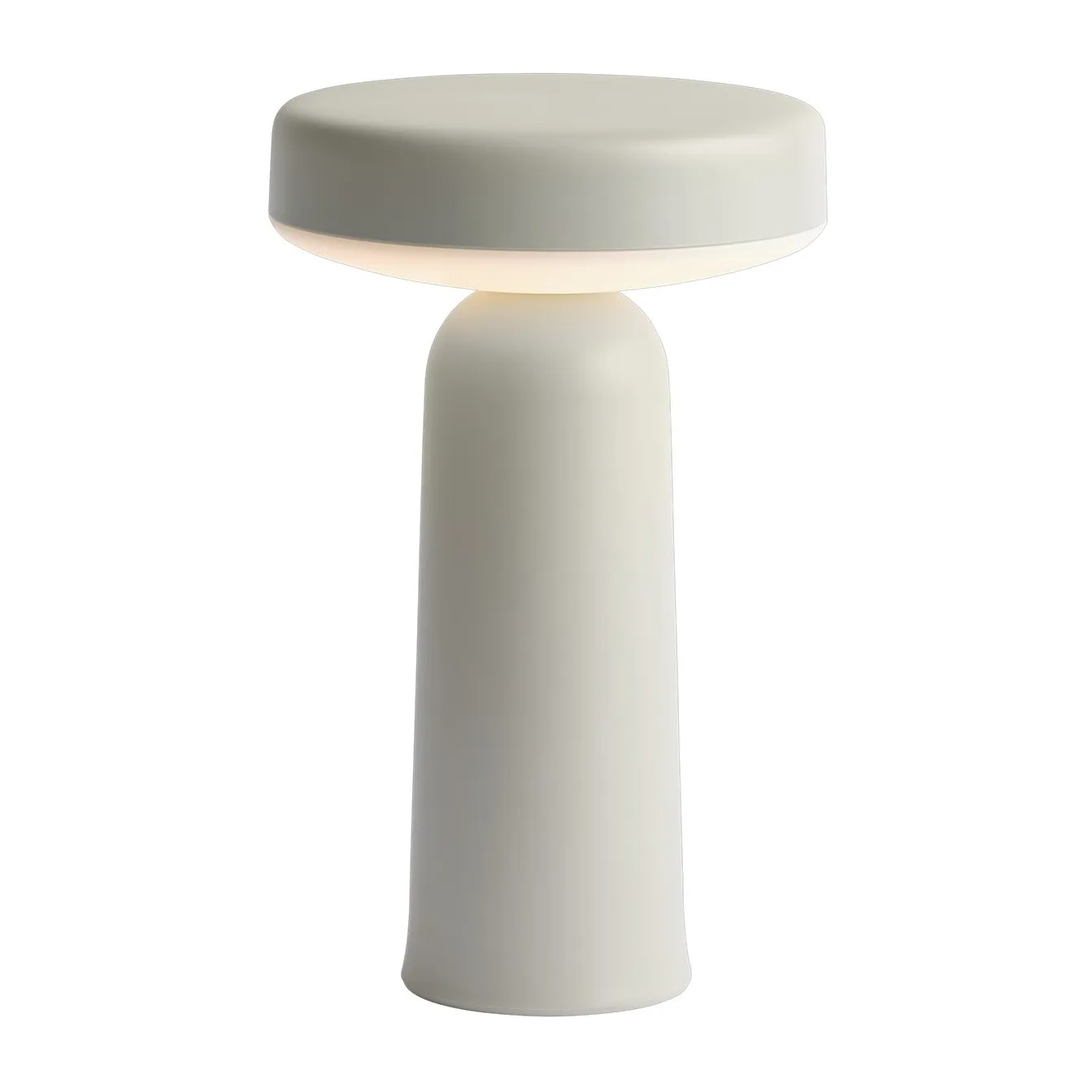 Ease portabel bordslampa 21,5 cm, Grey Muuto