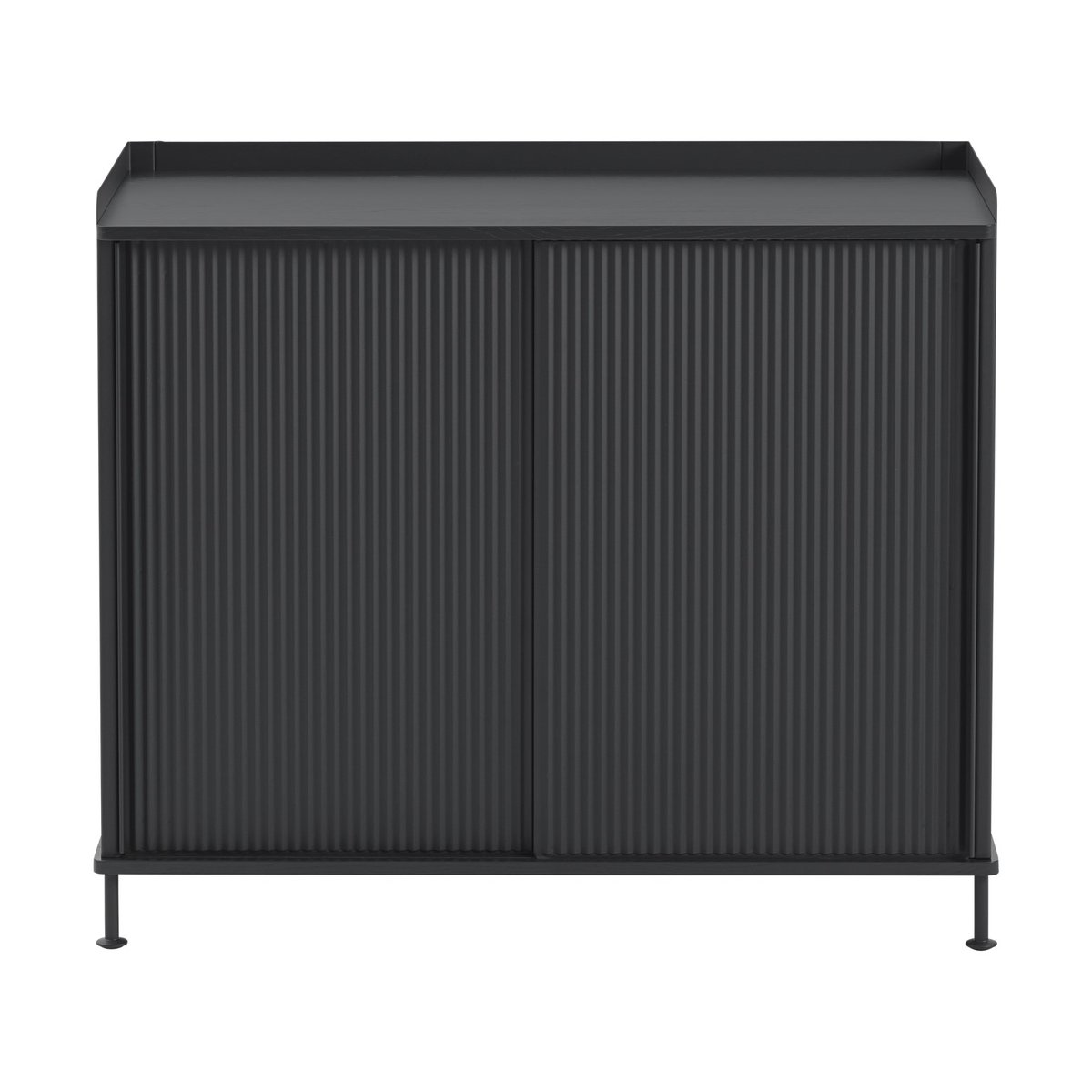 Muuto Enfold sideboard 100x45x85 cm Black-anthracite black