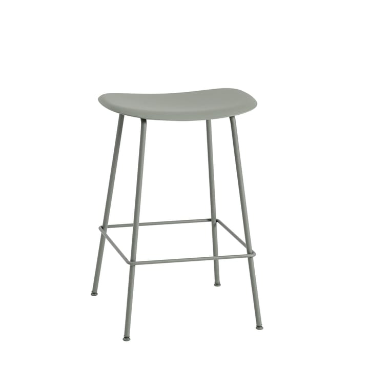 Fiber counter stol 65 cm - Dusty green-Green (plastic) - Muuto