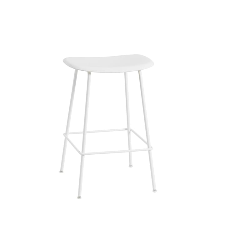 Fiber counter stol 65 cm - Natural white-White - Muuto