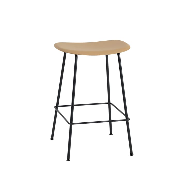 Fiber counter stol 65 cm - Ochre-Black - Muuto