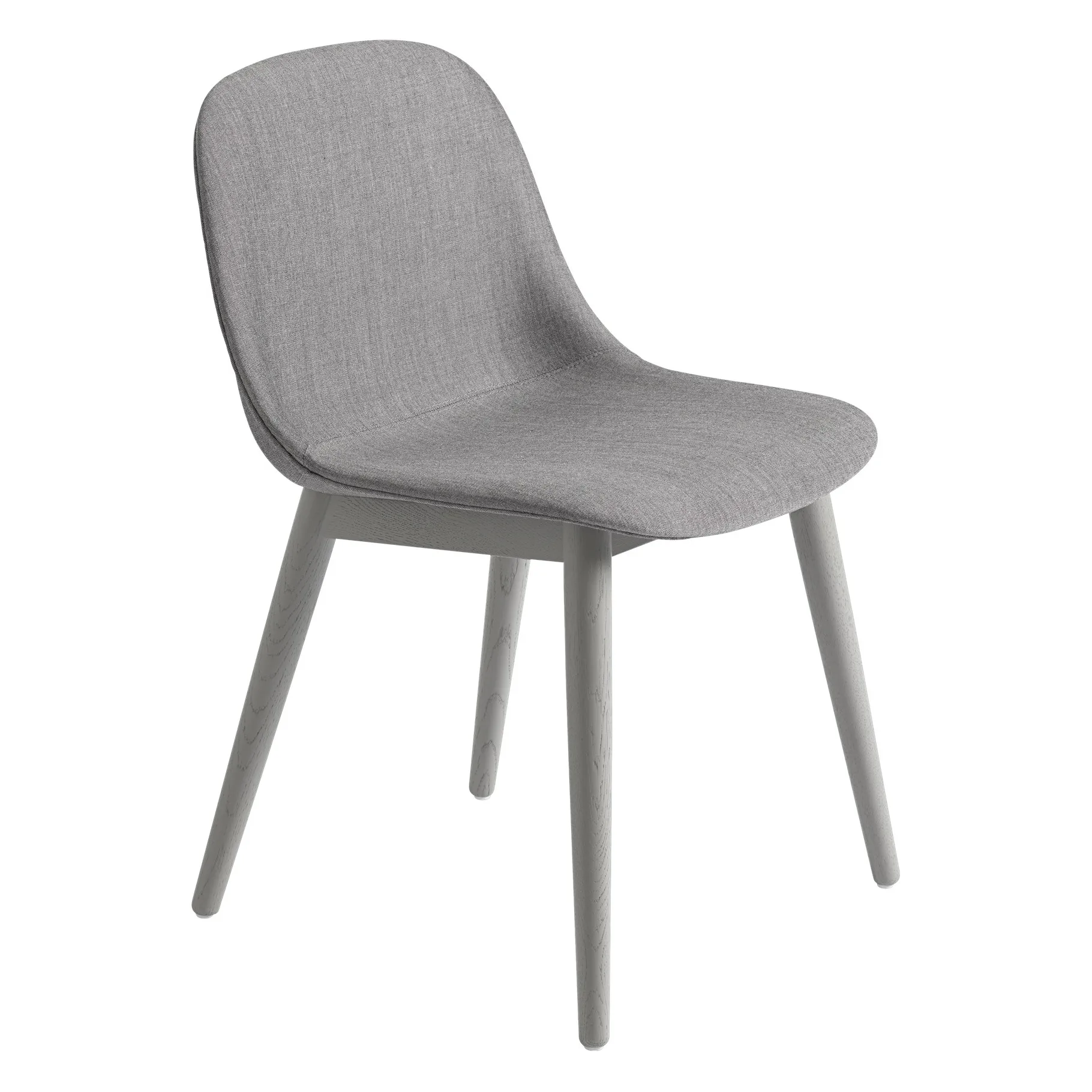 Fiber Side Chair med träben, Remix 133-grey Muuto