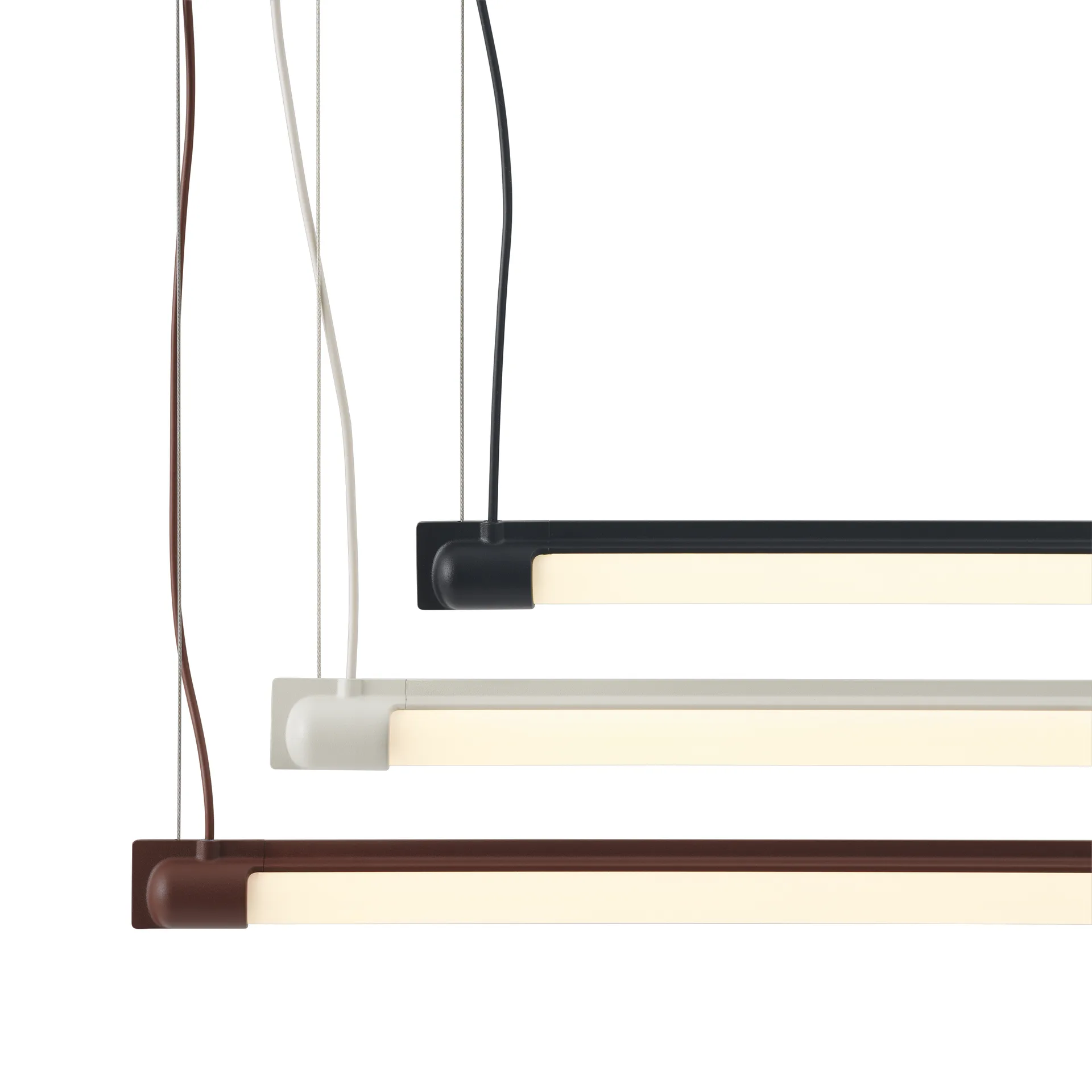Fine Suspension Lamp 60 cm, Deep Red Muuto