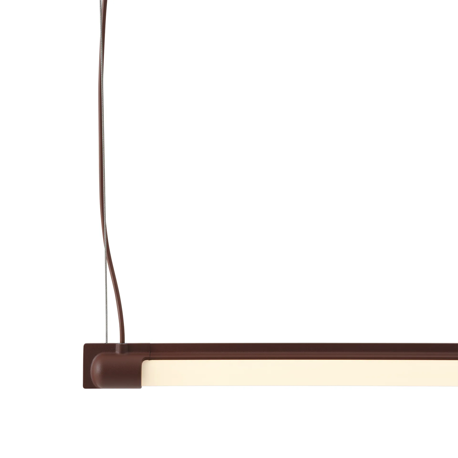 Fine Suspension Lamp 60 cm, Deep Red Muuto