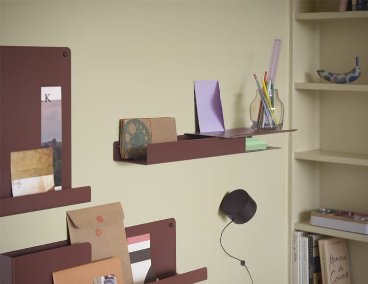 Folded platform hylla 62x5,4 cm, Deep Red Muuto